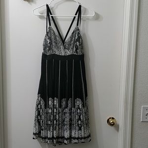INC black and White dress